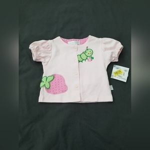 rumble tumble SS top, NWT, Size 6-9M